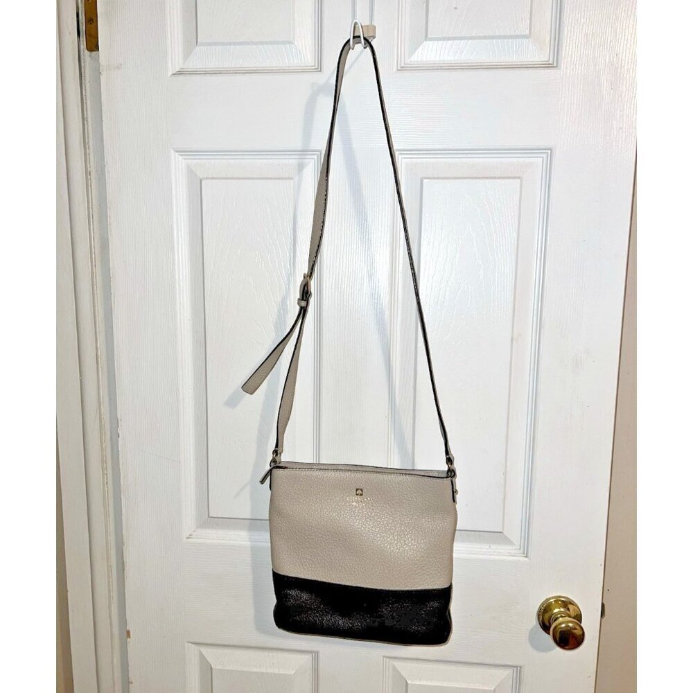 KATE SPADE Leather Colorblock Crossbody Bag Purse Adjustable Strap